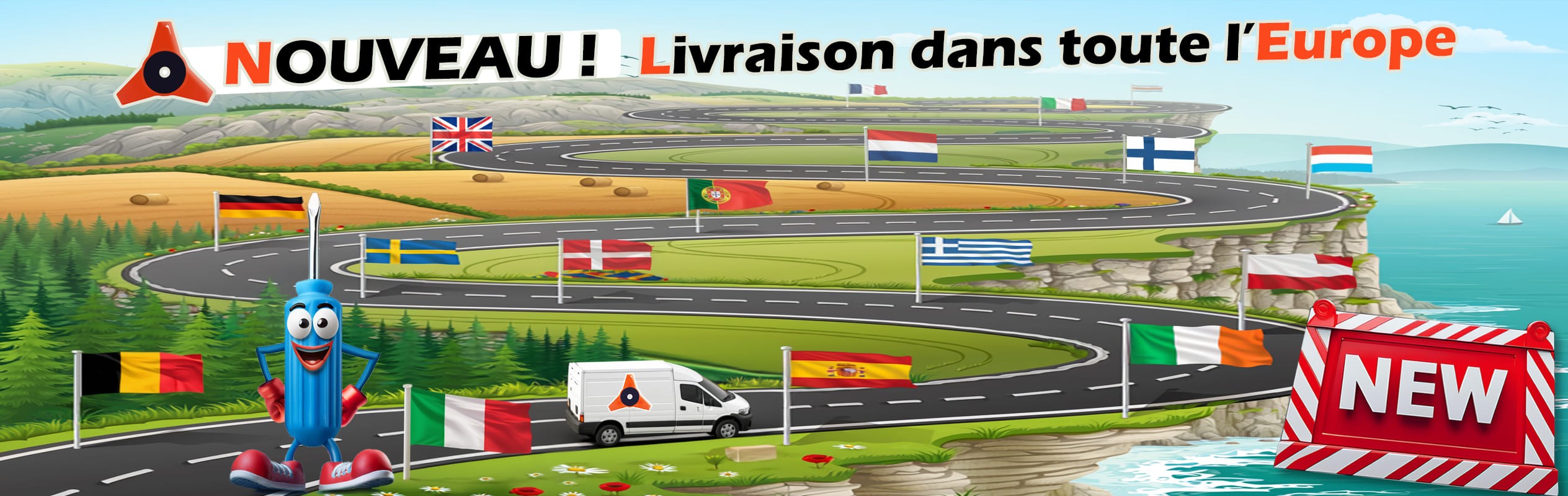 ¡Ahora hacemos envíos a toda Europa!